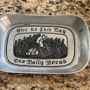 Wilton Armetale Silver Bread Tray